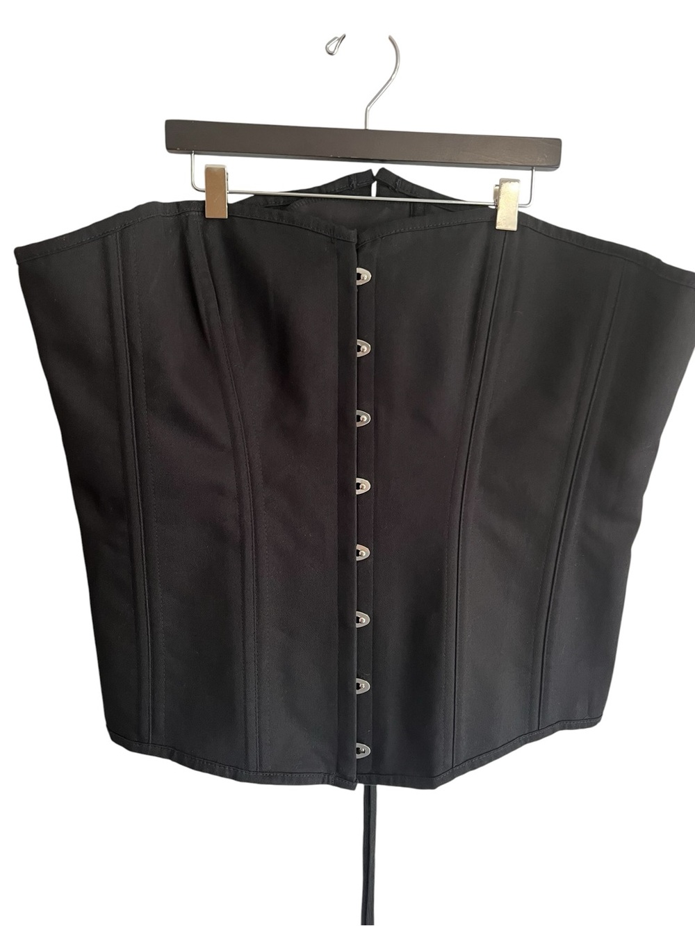 Black Structured Corset 6xl Charmian 🔥